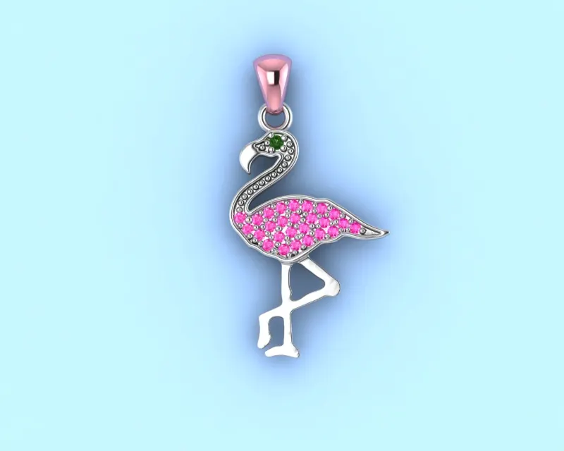 Pendiente flamenco
